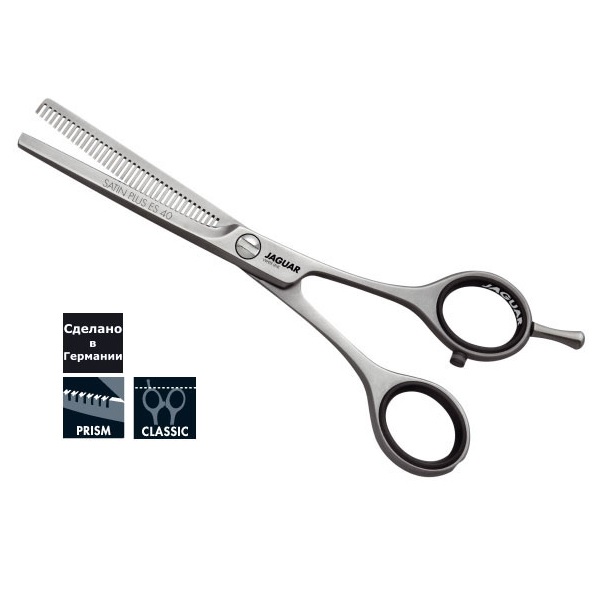 Филировочные парикмахерские ножницы Jaguar Satin Plus ES 40 фил.5"(13cm)WL (3050)