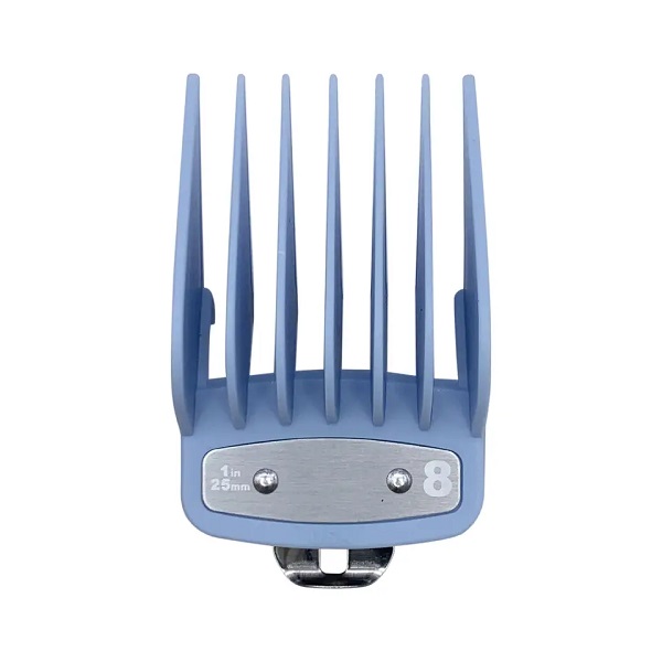Набор насадок пластиковых DiBiDi премиум разноцветные для машинок Wahl, BaByliss PRO 8шт