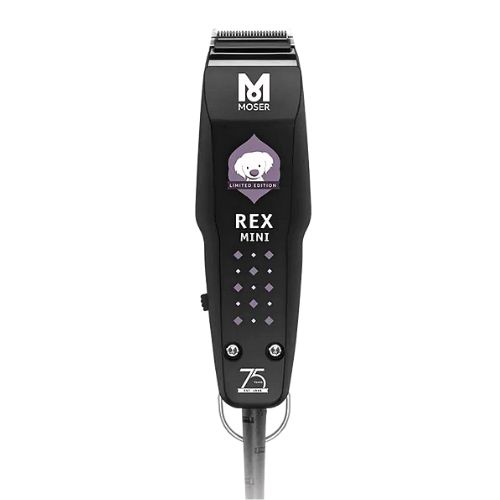Триммер для животных 1411-0064 Moser Animal trimmer RexMini 75 Year/Триммер для животных, черный