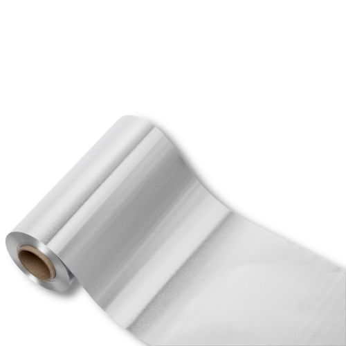 Фольга парикмахерская для окрашивания серебро 100м White line 16 микрон