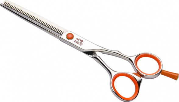 Филировочные парикмахерские Ножницы TAYO ORANGE TQ10460S 6,0", 40 зубцов