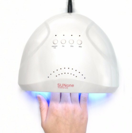 Гибридная UV LED Лампа для маникюра SunOne 48W