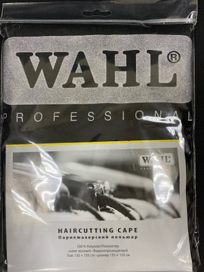 Пеньюар для парикмахеров Wahl Hairdressing Cape Black 4505-7001