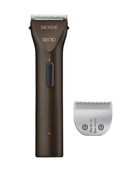 Машинка-триммер профессиональная для стрижки Moser Genio 1565-0079 + ножевой блок stainless blade фото