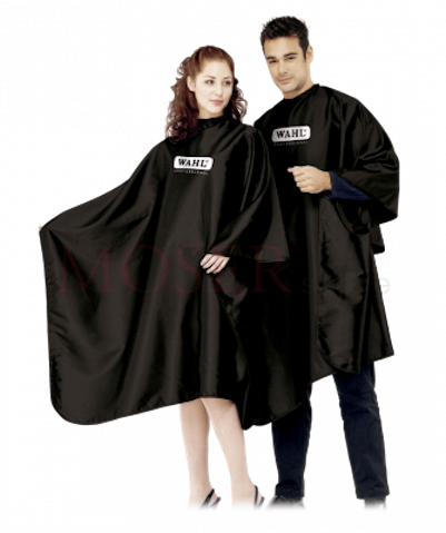 Пеньюар для парикмахеров Wahl Hairdressing Cape Black 4505-7001