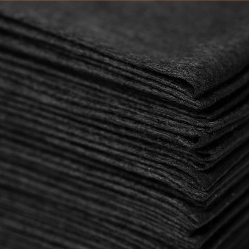 Полотенце одноразовое 35*70 пачка White line black №50