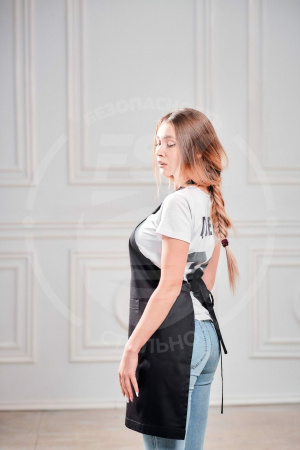 Фартук ТиСи черный