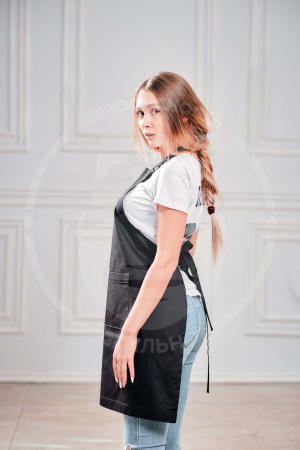 Фартук ТиСи черный