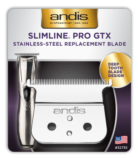 Ножевой блок широкий Andis Slimline Pro GTX 32735 стандартный для триммера Slimline Pro GTX D-8, D-7